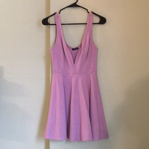 Dusty rose pink dress